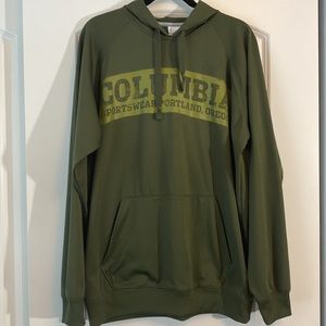 Columbia Sportswear Portland, Oregon Hoodie Sweatshirt Size Large